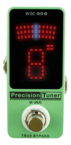 Pedal Afinador De Guitarra De Precisión Con Pantalla Led, A