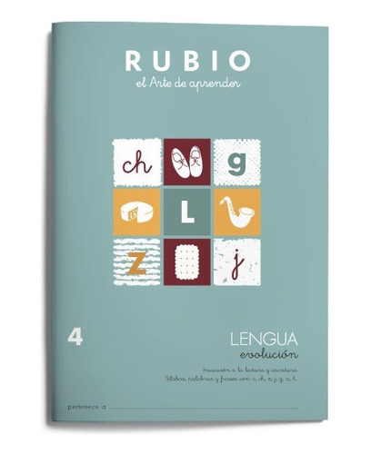 Lengua Evolución Rubio 4 (libro Original)