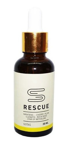 Flores De Bach Natural Rescue 30ml. Panico / Ansiedad 