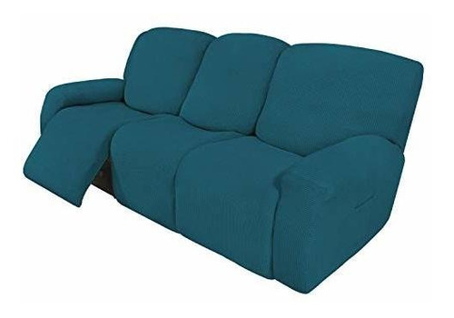 Funda De Sillon Easy-going Suave Y Comoda Color Azul