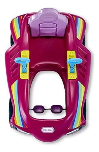 Little Tikes Jett Car Racer Pink, Ride On Car Con Respaldo D
