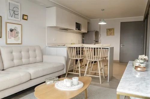 Departamento En Venta De 1 Dorm. En Ñuñoa