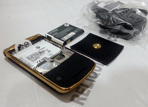 Celular Motorola V8 Gold Luxo Lindo Fliper Original Reliquia