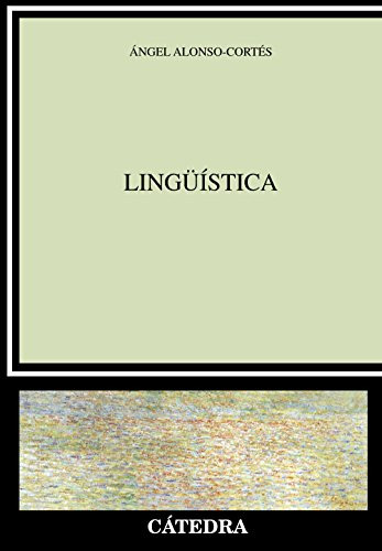 Libro Linguistica Coleccion Linguistica De Alonso Cortes Ang