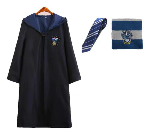 Disfraz De Harry Potter Niño Cosplay Capa Corbata Bufanda