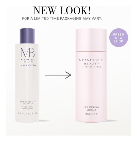 Limpiador Meaningful Beauty Suavizante Para La Piel, 180 Ml,