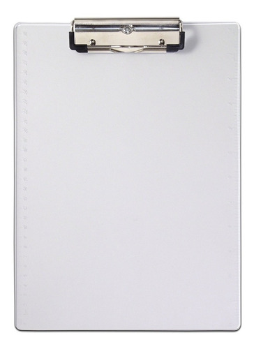 Imagen 2 de 5 de Tabla Porta Block A4 Acrilica Cristal Planilla Portablock
