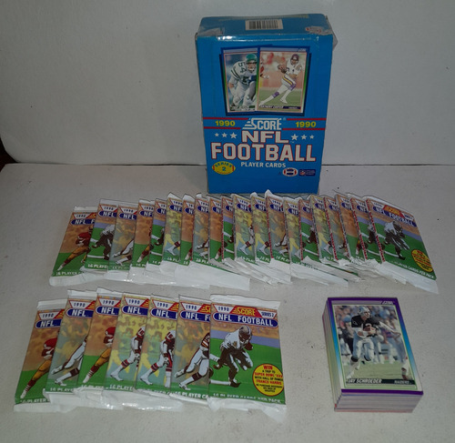 1990 Score Nfl Football Player Cards Series 2 Tarjetas (Usado)