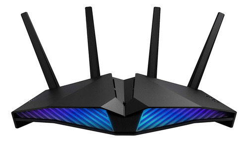 Asus Rt-ax82u Router Gamer Wifi 6 Ultra Rápido Doble Banda Aura Rgb Color Negro