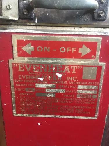 Horno De Cerámica Electrico (Usado)