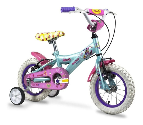 Bicicleta Infantil 12 Rueditas  Minnie Unibike Babymovil
