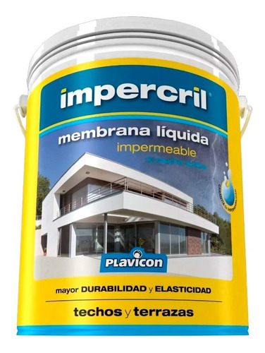  Impercril Membrana Liquida 5 Kg Plavicon - Iacono