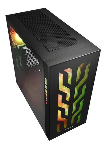 Gabinete Gamer Sharkoon Elite Shark Ca300t Rgb Mid Delta