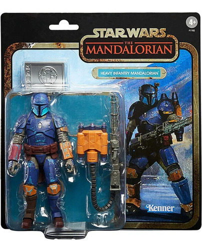 Heavy Infantry Mandalorian Daño Star Wars The Black Series 