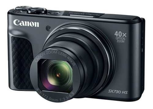 Canon PowerShot SX730 HS compacta cor preto