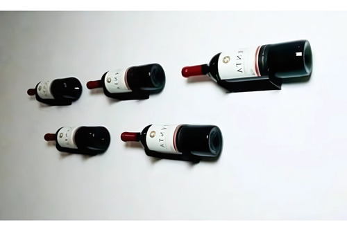 20 Unidades De Suporte P/ 1 Garrafa De Vinho Adega Inox