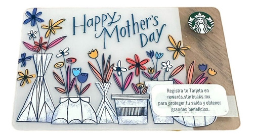 Tarjeta Starbucks Card Edición Especial Día De La Madre