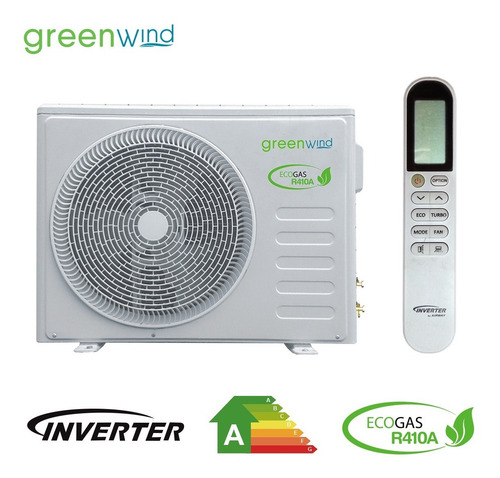 Imagen 2 de 10 de Aire Acondicionado Greenwind Inverter 12000 Btu