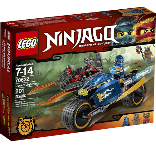 Lego Ninjago Desert Lightning 201 Piezas