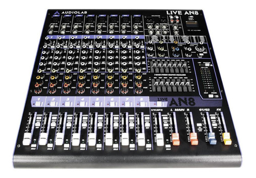 Mixer Analogo 8 Canales Audiolab Live An8