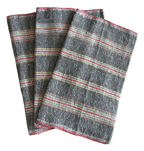 Jerga Gran Calidad Bastillada Paquete 12 Piezas 100x50cms