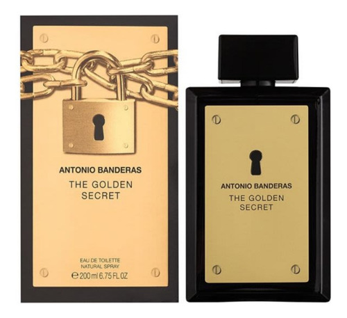 Perfume Golden Secret De Antonio Banderas De 200ml.