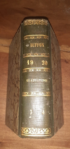 Buffon 1841 Cuadrupedos Tomos 19 Y 20 Con Laminas Color 