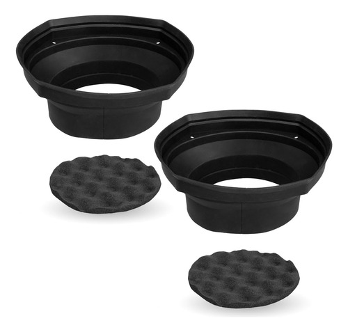 Xbaf68 - Baffles De Goma De Universal De 6 X 8 Pulgad...