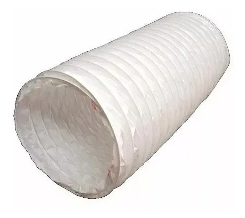 Caño Corrugado Para Extractores En Pvc Y En Aluminio 100mm