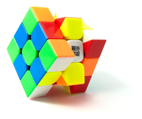 Cubo Rubik 3x3 Yj Yulong V2 Magnético Color De La Estructura Stickerless