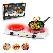 Comprar Cocina Eléctrica Doble Plato Portátil Encimera De 2000w