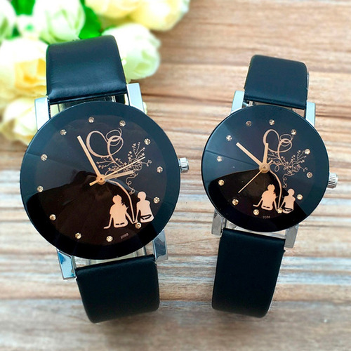 Reloj Para Parejas / Novios + Caja De Regalo - Set X 2 