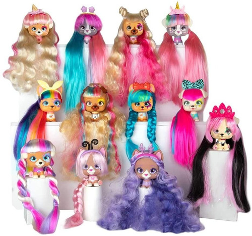 Imagen 7 de 8 de Mascotas Cabello Sorpresa Revelan Muñeca Serie 1 Unidades:1