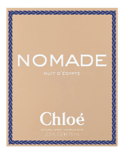 Perfume Nomade Nuit Degypte Chloé Edp Feminino 75ml - Volume Da Unidade 75 Ml