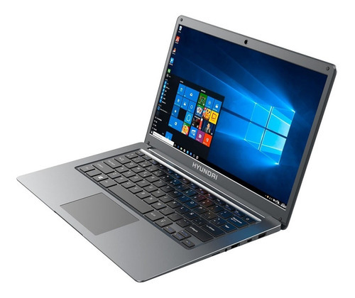 Laptop Hyundai 14.1 Hybook Celeron 64 Gb 4gb Ram Win10home Color Gris