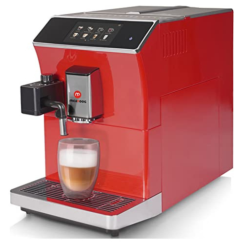 Mcilpoog Máquina De Café Espresso Súper Automática, Máquina