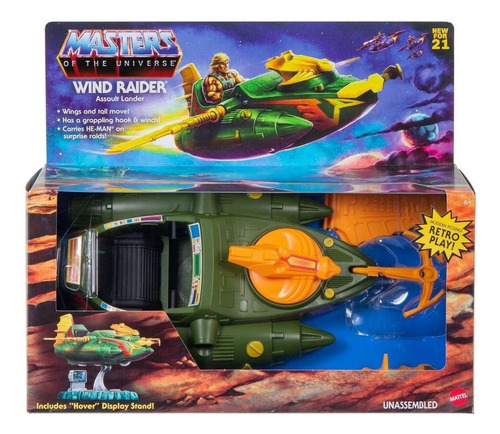 Veículo Wind Raider Masters Of The Universe Gyy34 - Mattel
