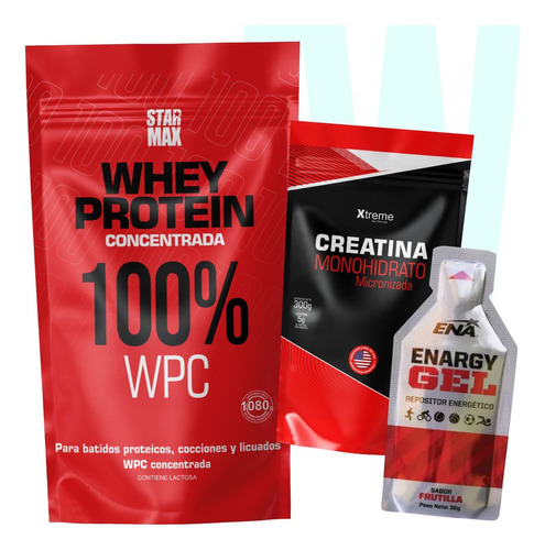 Whey Protein Proteina Wpc + Creatina Monohidrato + Regalo