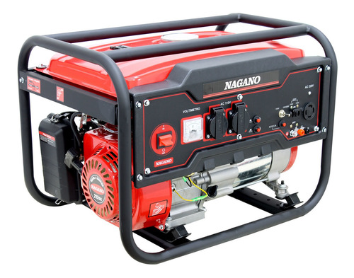 Imagem 1 de 6 de Gerador De Energia A Gasolina 3,6kva Monofásico 110-220v