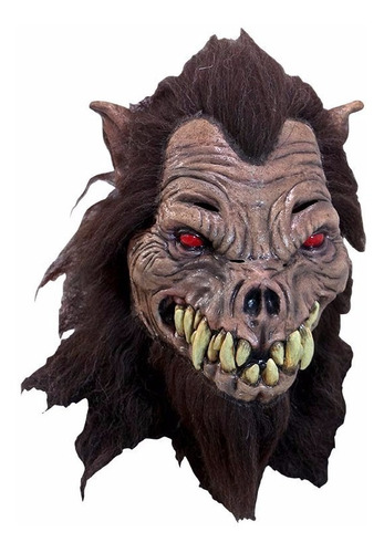 Imagen 1 de 1 de Máscara De Látex Hound Hombre Lobo Terror Halloween