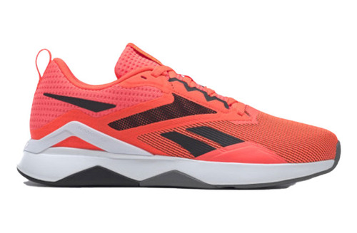 Tenis Hombre Reebok Nanoflex V2  - Naranja Bengala      