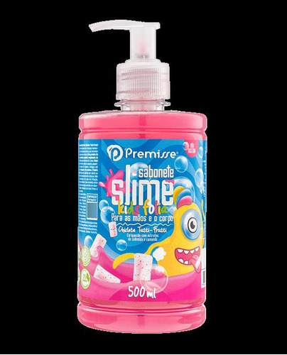 Sabonete Slime Kids Chiclete De Tutti-frutti 500ml Premisse