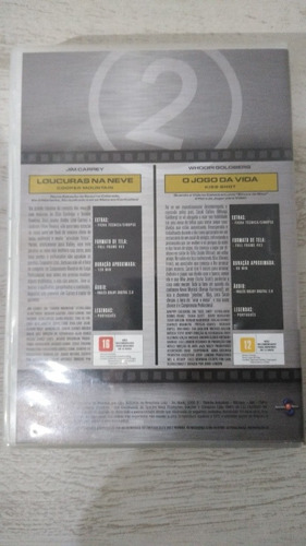 Dvd 2 Em 1 Loucuras Na Neve/ O Jogo Da Vida