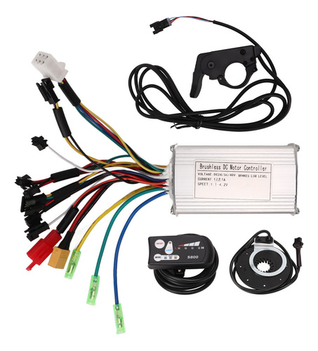 Kit De Controlador De Motor De Bicicleta Eléctrica, Motor Si