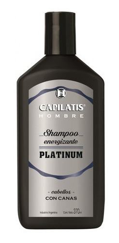 Capilatis Shampoo Hombre Energizante Platinum 370 Ml