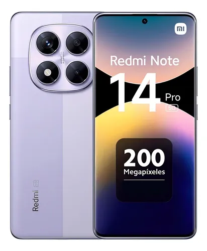Câmera Xiaomi Redmi Note 14 Pro 5g 256 Gb Dual Sim 8 Gb Ram 200mp...