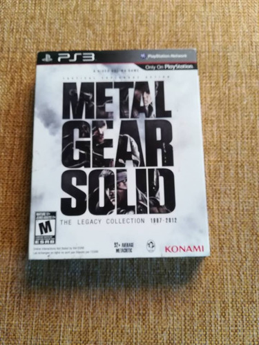 Metal Gear Solid The Legacy Collection 1987-2012 Ps3 Origina