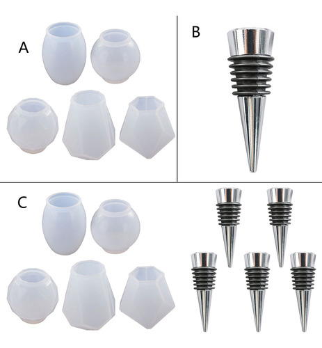 (a) Moldes De Silicona Para Velas Para La Fabricación De Jab