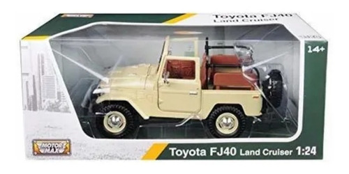Toyota Land Cruiser Fj40 Convertible 1 24 Diecast Mode