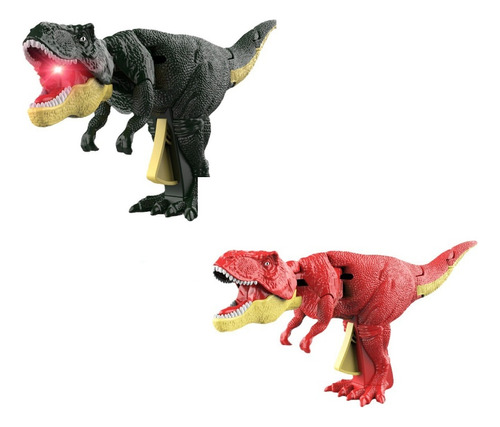 Zaza Juguetes Dinosaurio  Trigger T Rex ,con Sonido-2pcs